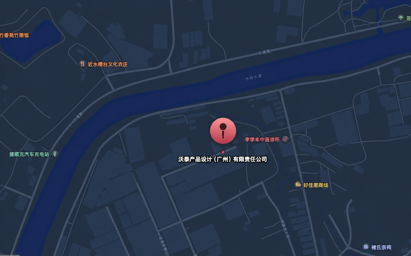 公司位置地图